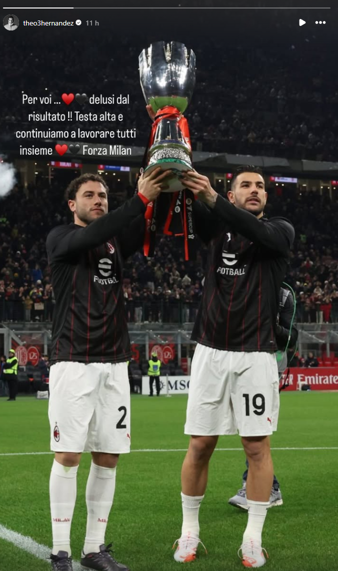 Social Milan Theo Hernandez